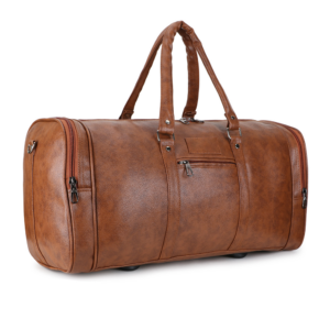 Travel Bag ASB-327 - Light Brown Leather
