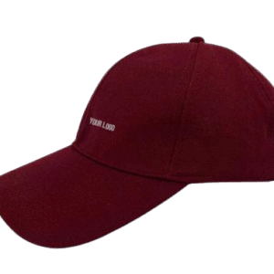 Maroon Cap – Poly Twill
